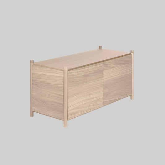 Sceene bookcase/cabinet G - light oak